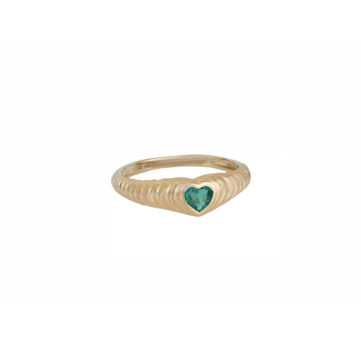 London Collection 14k Gemstone Heart Ring