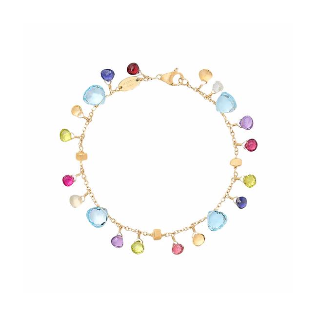 Marco Bicego Paradise 18k Yellow Mix Stone Bracelet