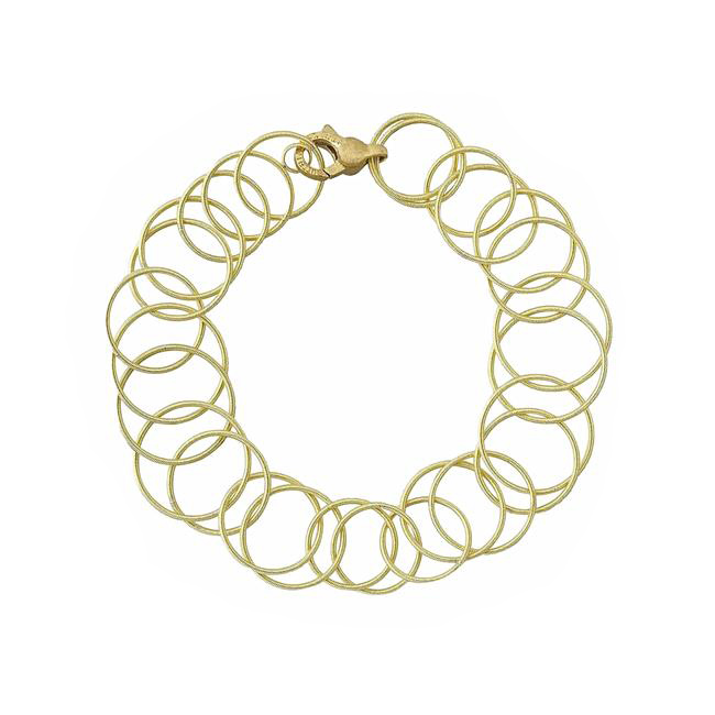 Buccellati Hawaii 18k Yellow Gold Loop Bracelet