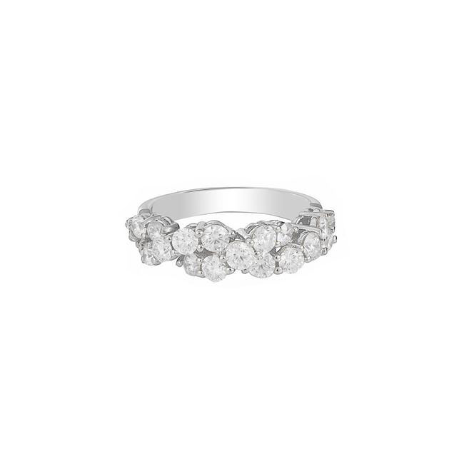 Leo Pizzo 18k Gold Diamond Twist Ring