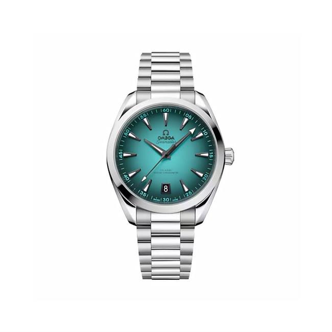 OMEGA Seamaster Aqua Terra Steel Turquoise