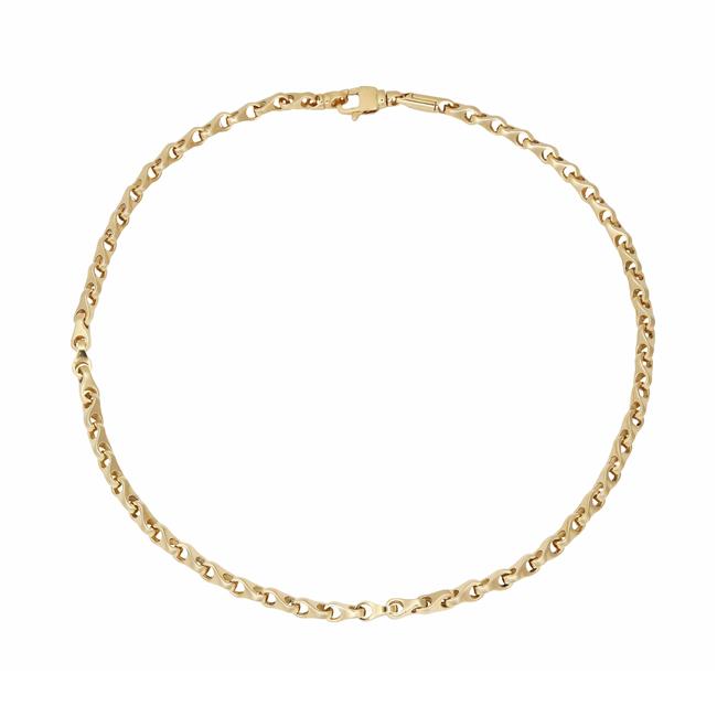 London Collection 18k Yellow Gold Figure 8 Link Necklace