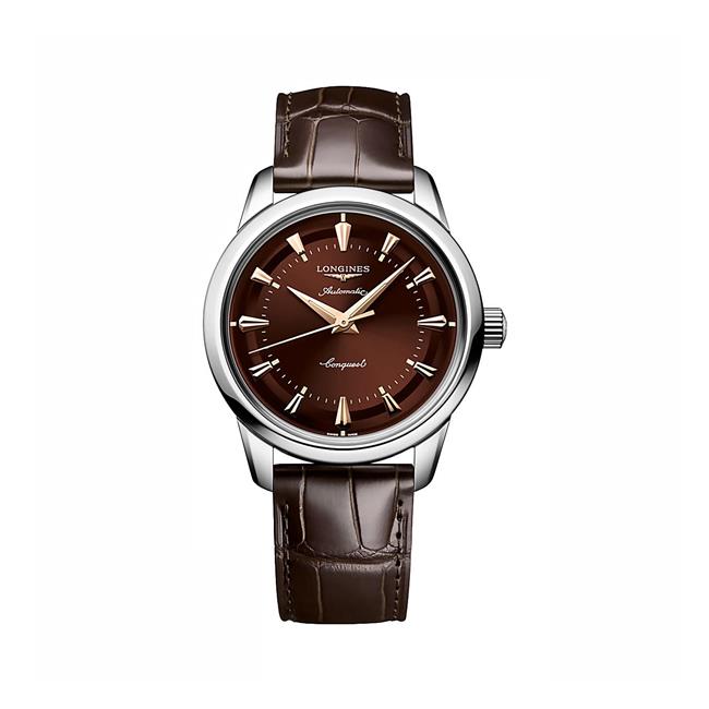 Longines Conquest Heritage Brown