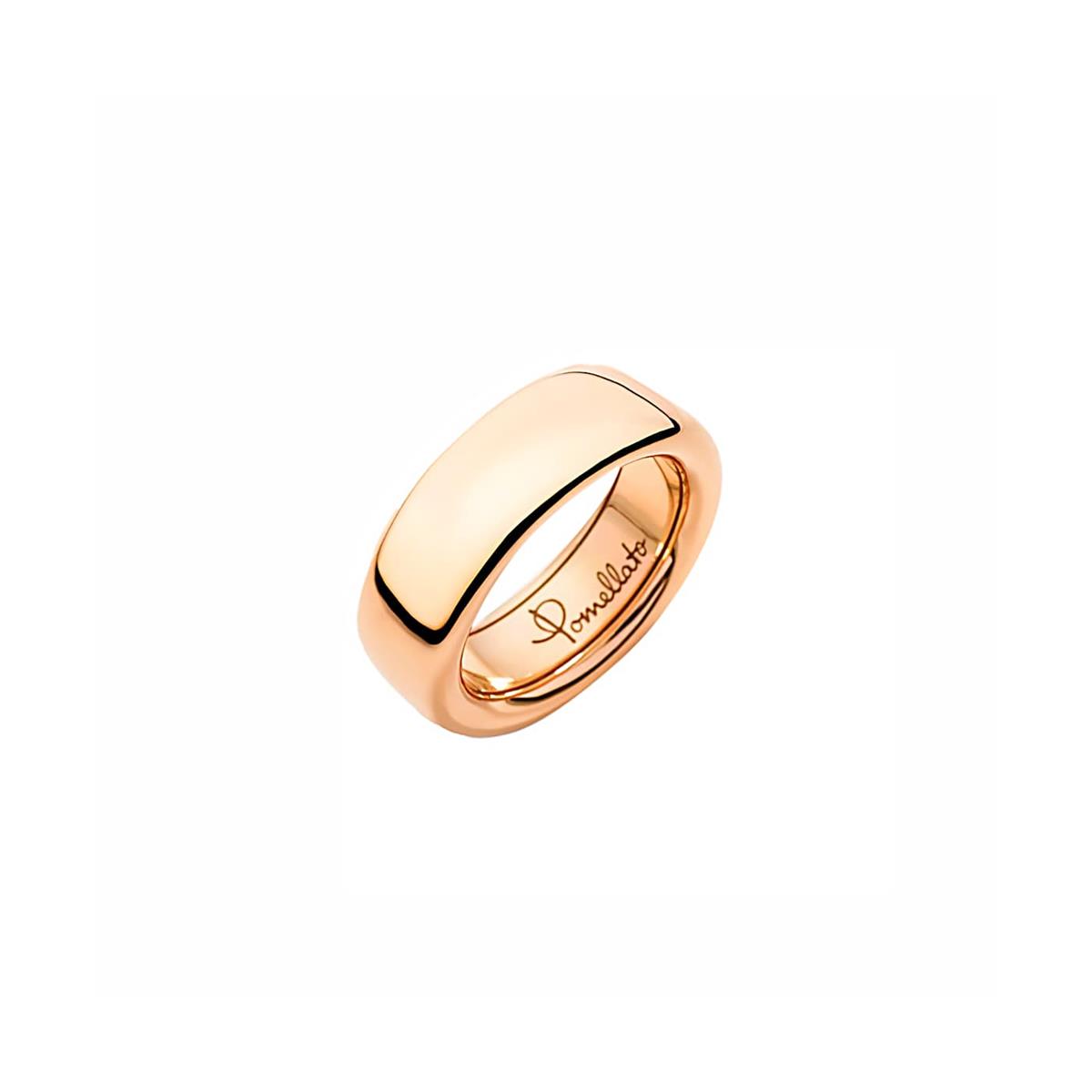 Pomellato Iconica 18k Rose Gold Slim Band Ring