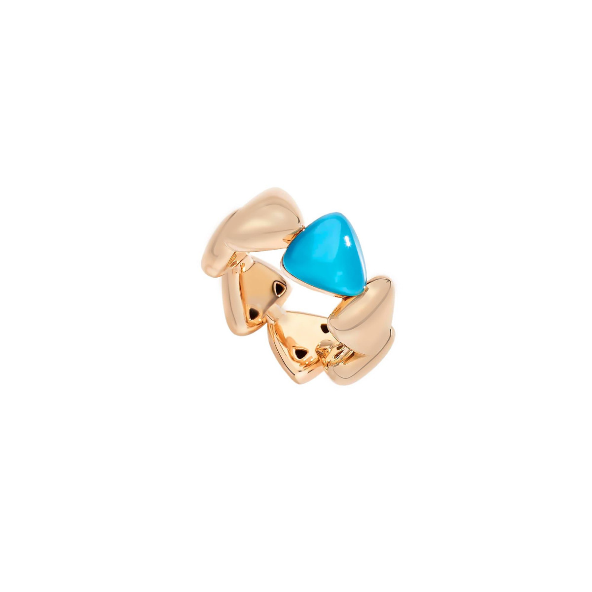 Vhernier Freccia 18k Turquoise Midi Ring