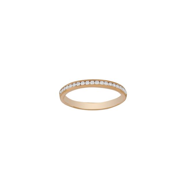 London Collection Half Way Channel Set Wedding Band 2mm