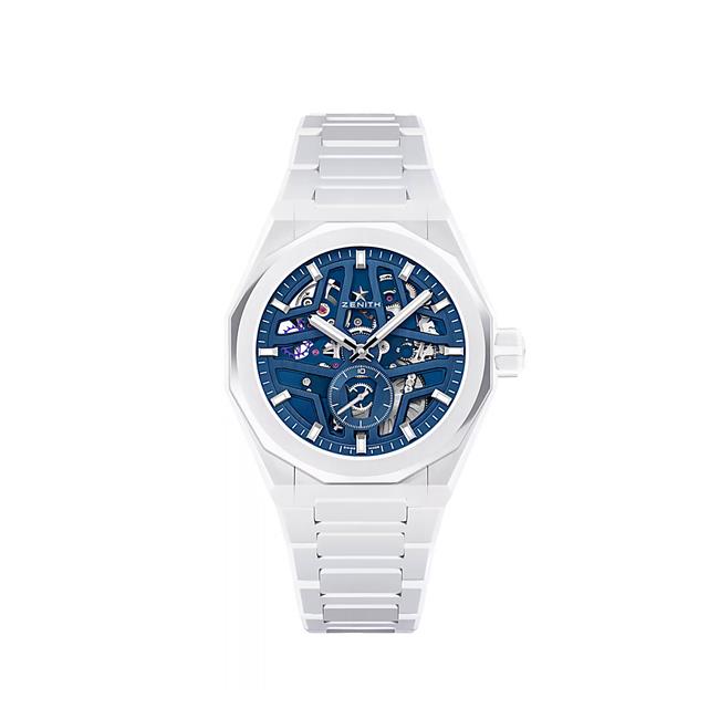 Zenith Defy Skyline Skeleton White Ceramic