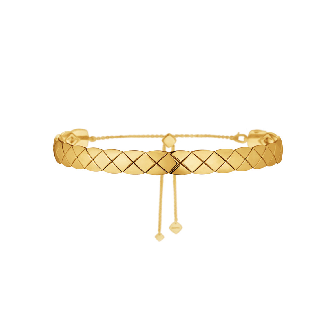CHANEL COCO CRUSH 18k Yellow Gold Supple Choker Necklace