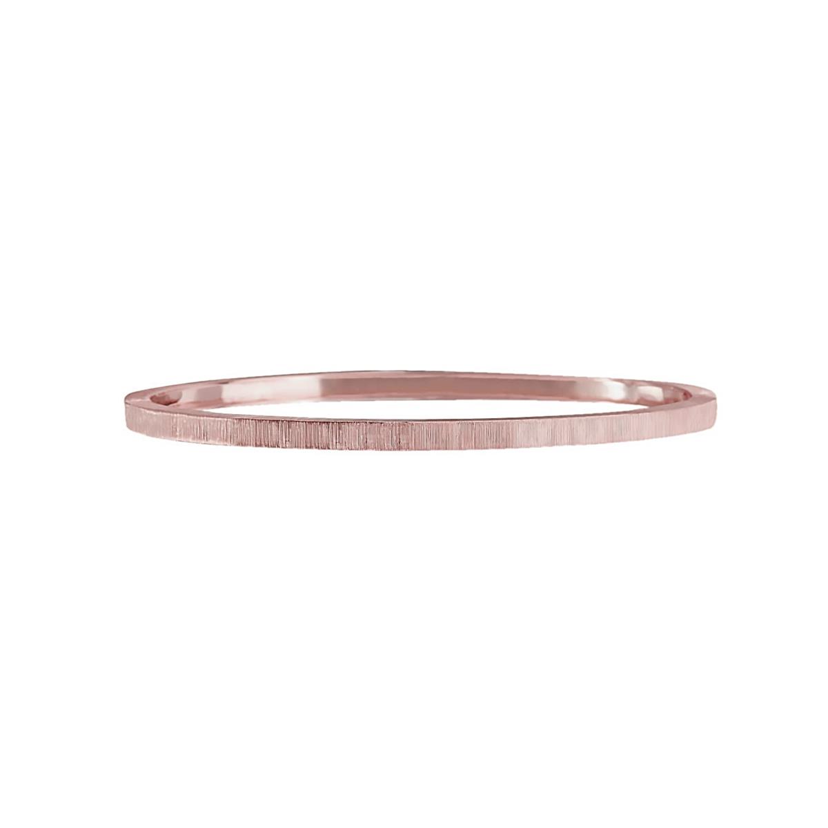 Buccellati Macri Classica 18k Pink Gold 3mm Bangle Bracelet