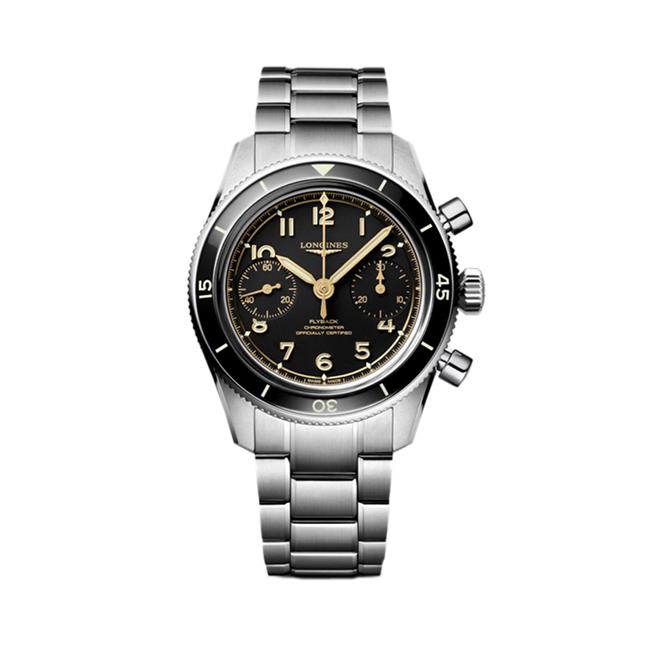 Longines Spirit Pilot Flyback Black
