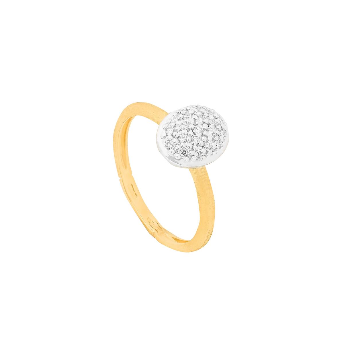 Marco Bicego Siviglia Two Tone Diamond Cocktail Ring