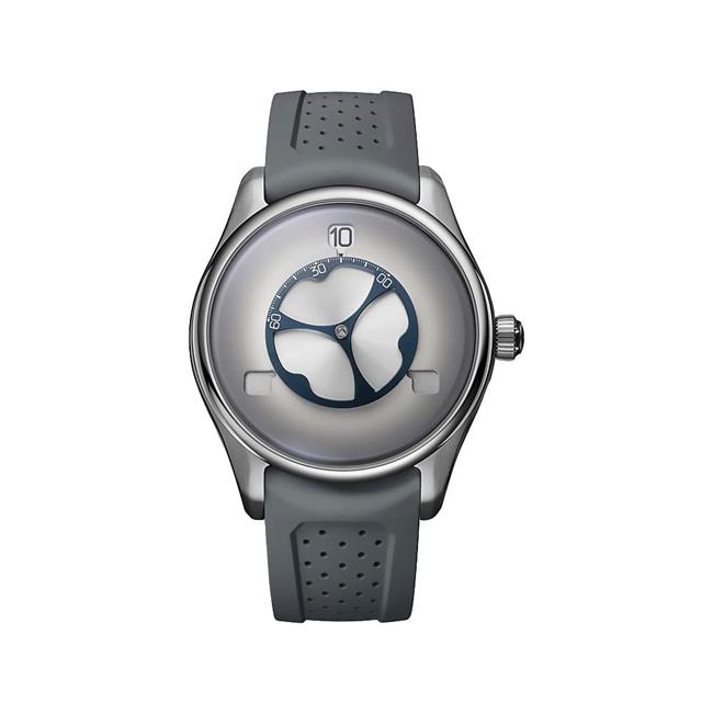 H. Moser & Cie Pioneer Flying Hours White Fume