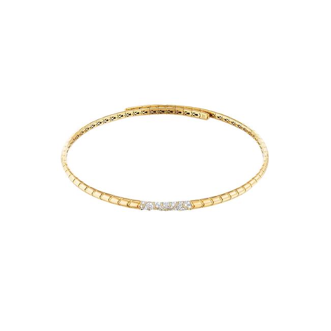 Marina B Ondine 18k Yellow Gold Diamond Small Collar Necklace
