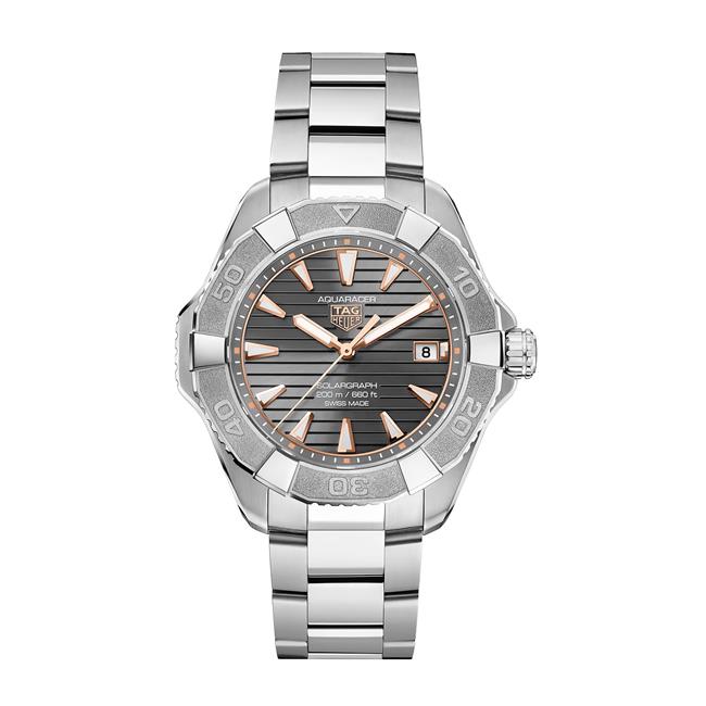 TAG Heuer Aquaracer Professional 200 Solargraph Titanium Grey