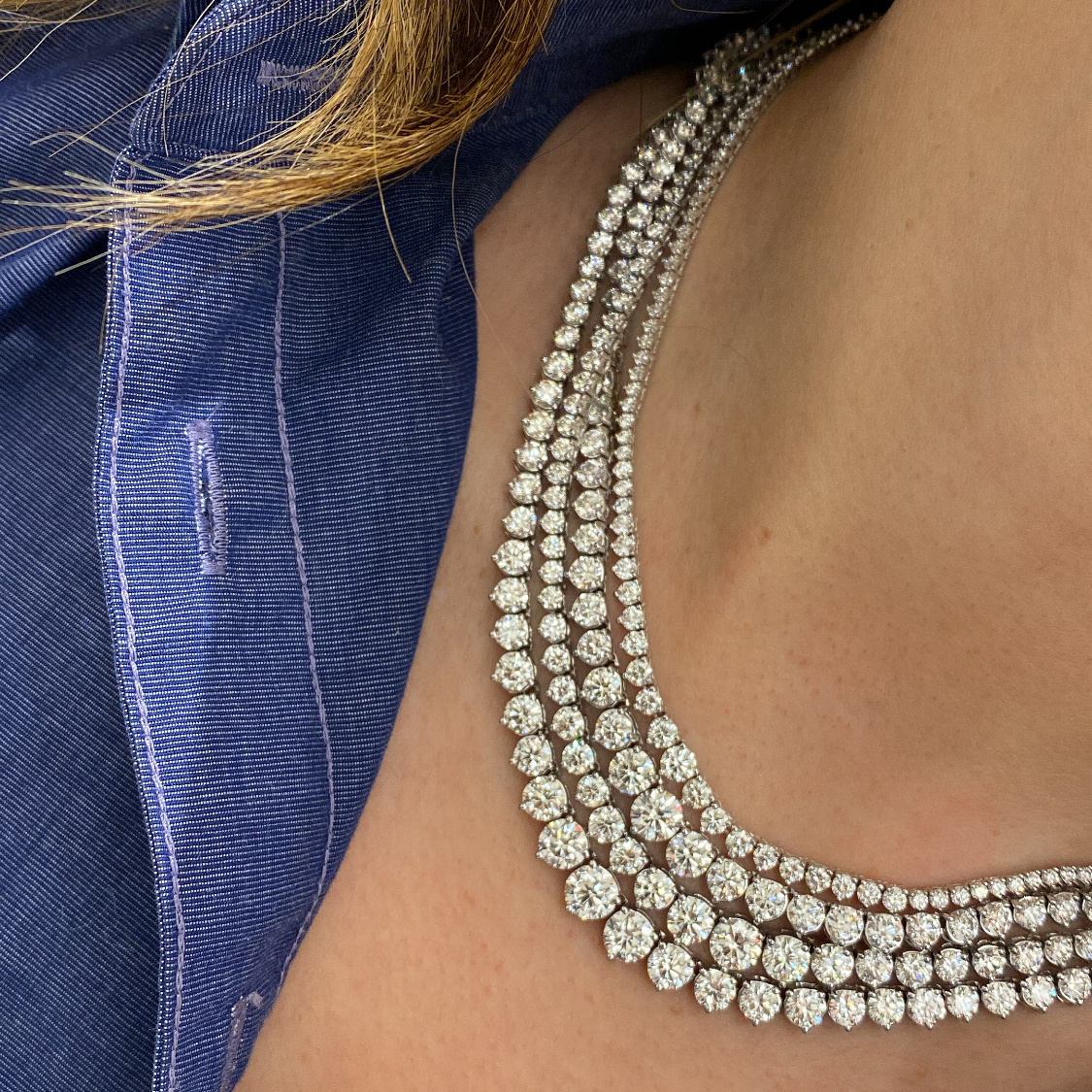 Our diamond core necklaces are a classic and something everyone should have in their jewelry box