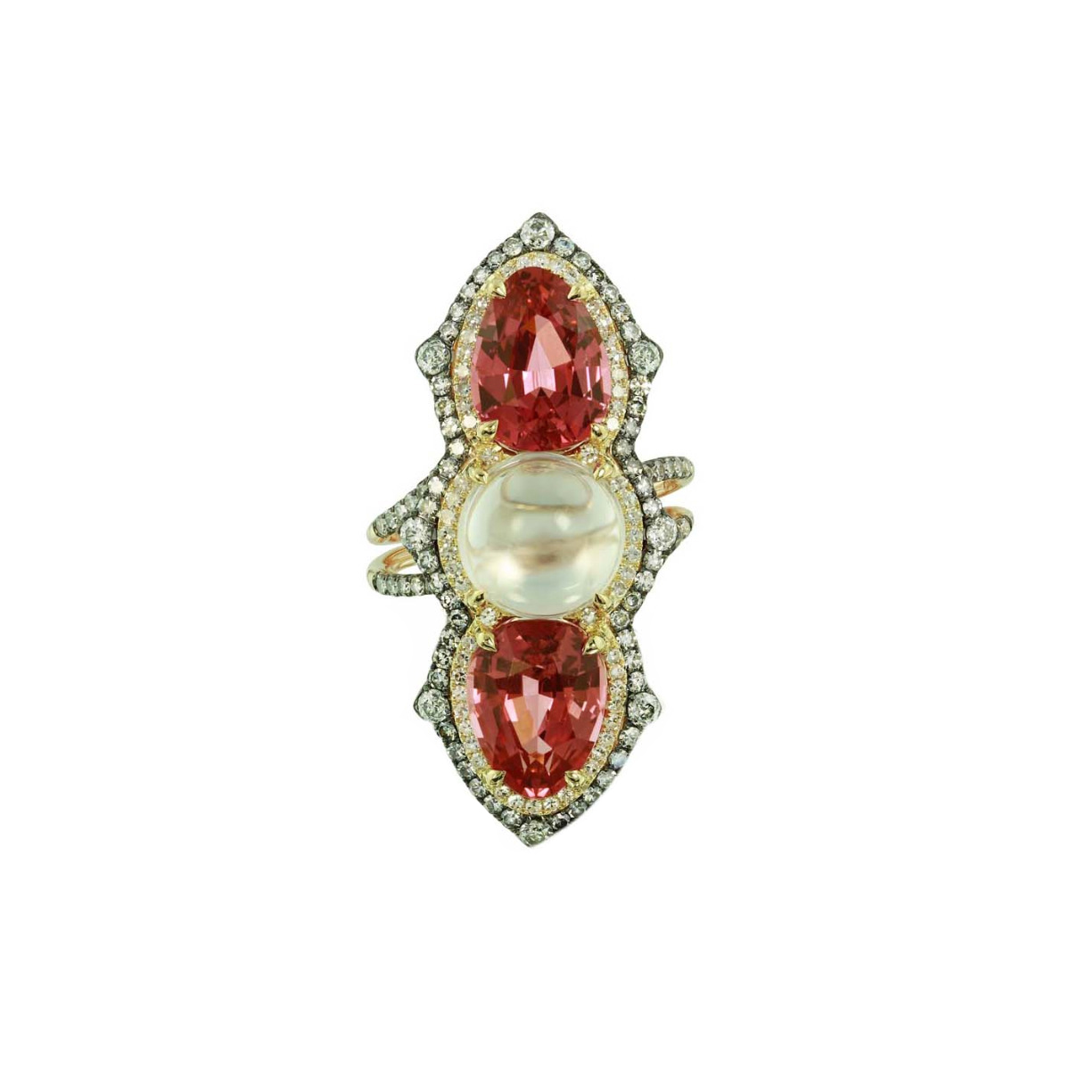 London Collection 18k 3 Stone Diamond Ring