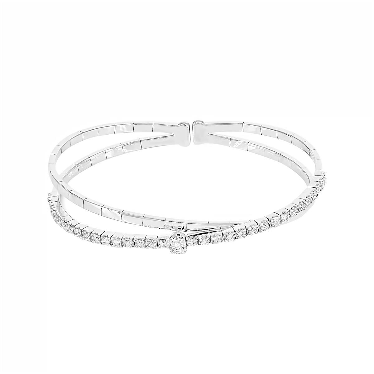 A Stack in White Gold—Layered Brilliance Designed For Effortless Elegance
