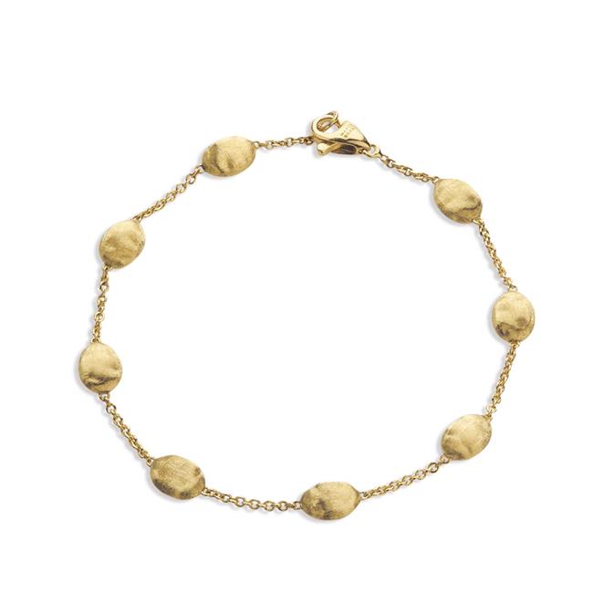 Marco Bicego Siviglia 18k Yellow Gold Satin Bead Bracelet