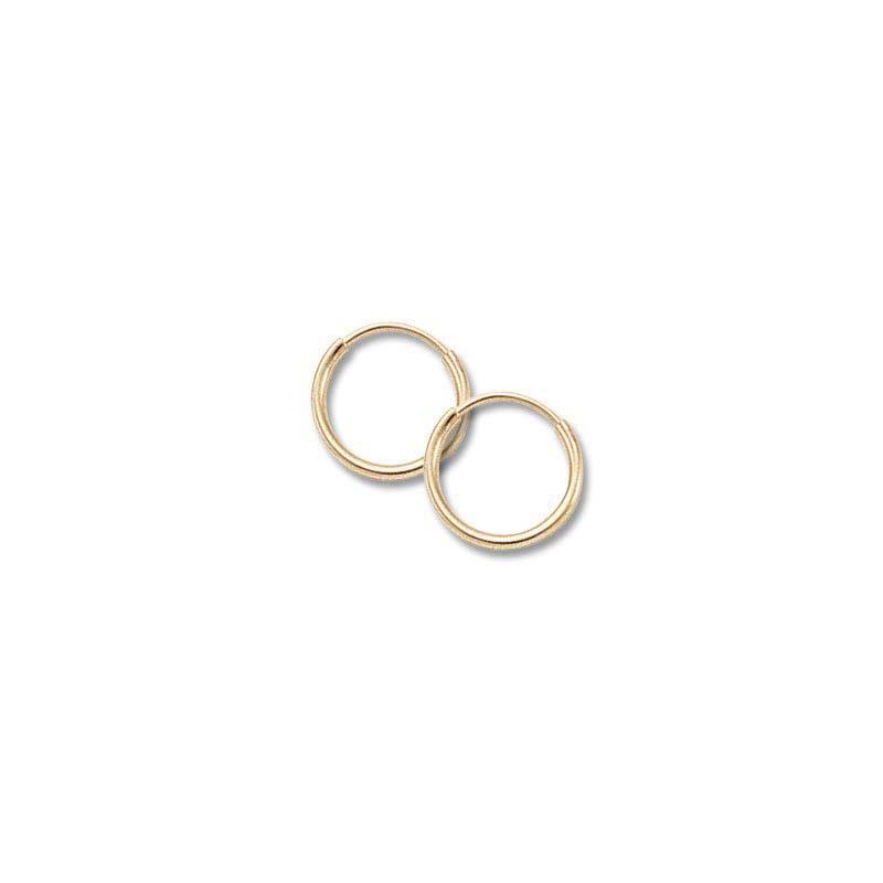 London Collection Yellow Gold Endless Hoops