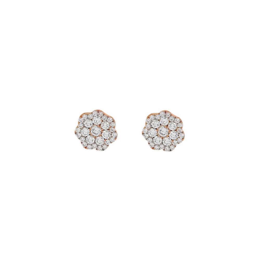 Nothing more classic than a flower cluster stud