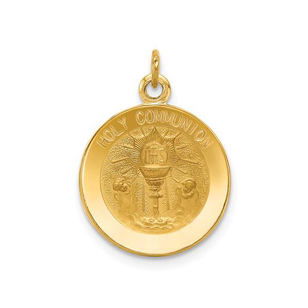 London Collection 14k Yellow Gold Holy Communion Charm