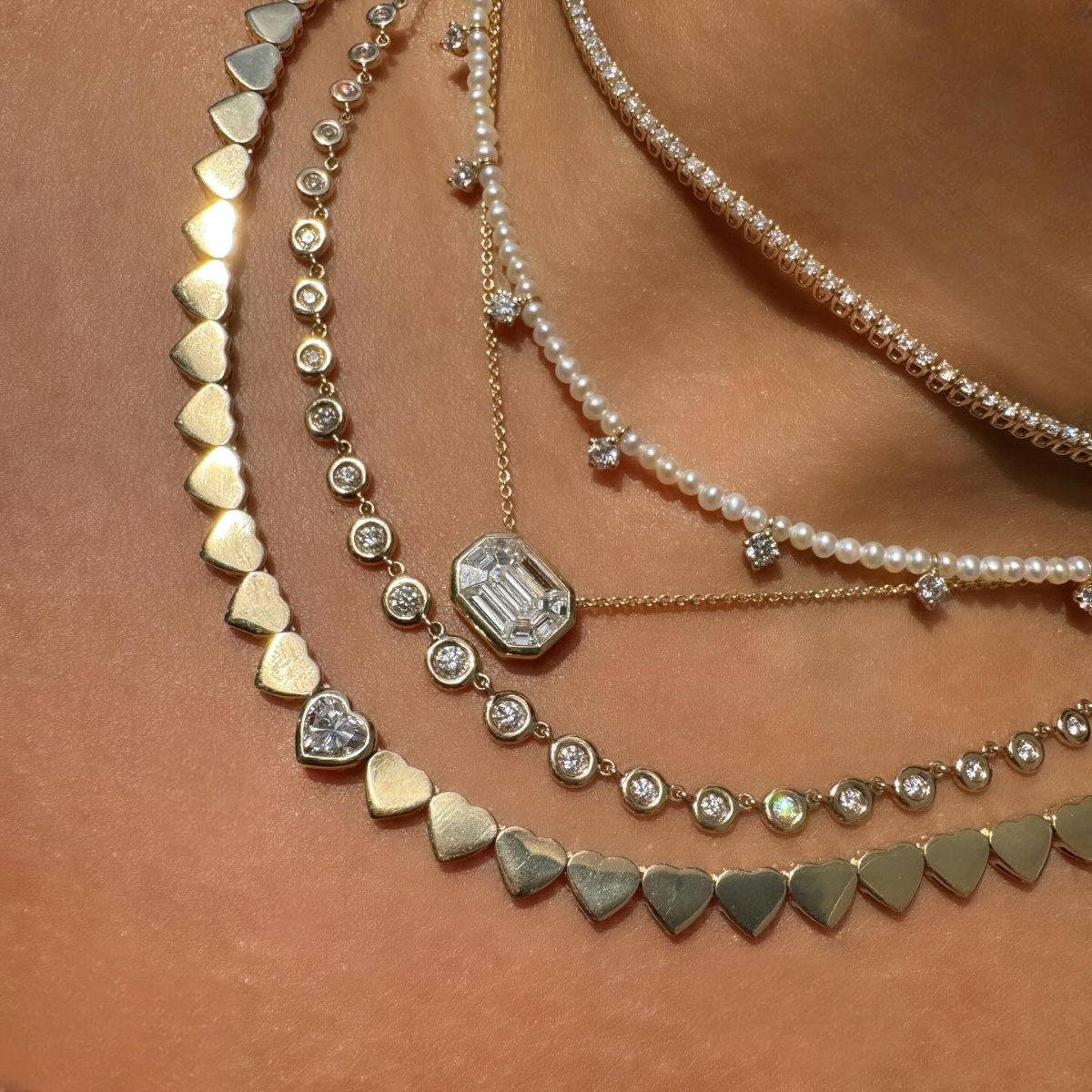 Sun-Kissed Stacks