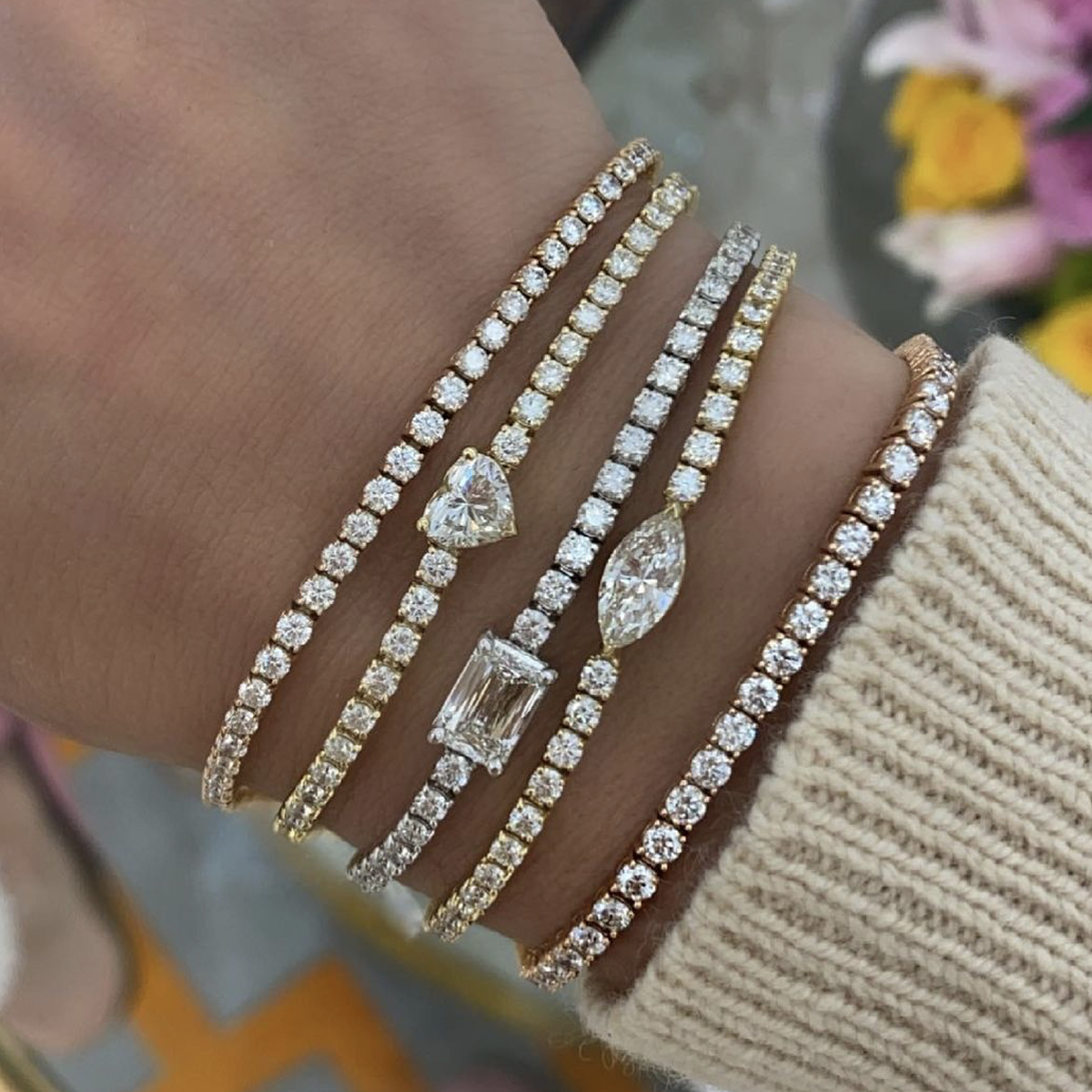 Tennis Bracelets Should Always Be A Staple