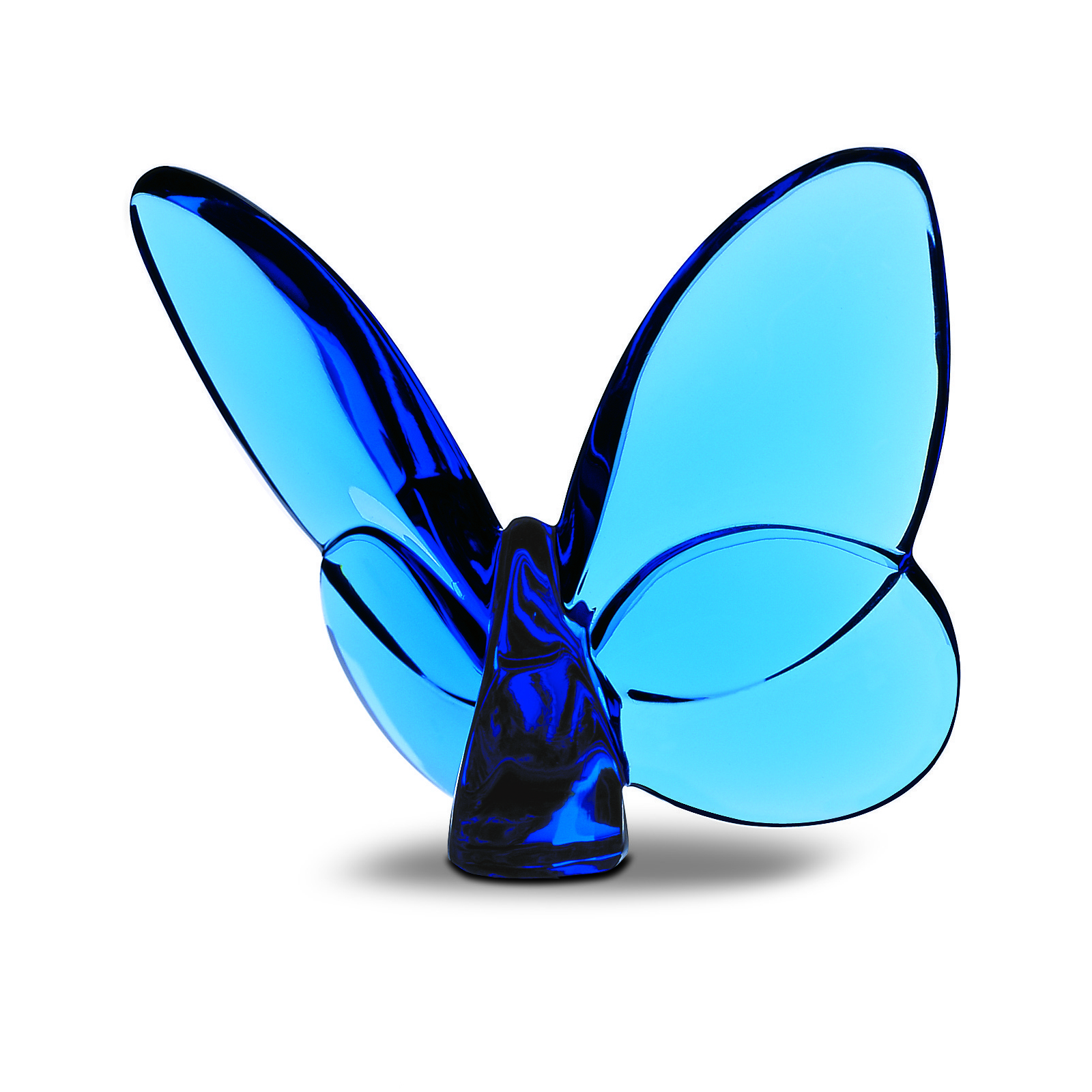 Baccarat Papillon Lucky Blue Butterfly