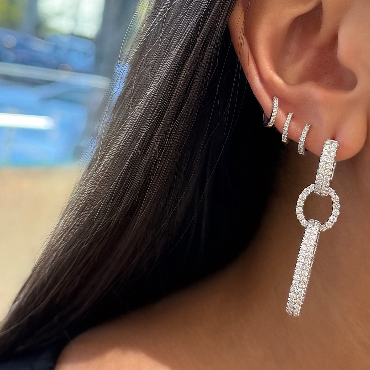 A Drop Of Brilliance In White Gold & Diamonds