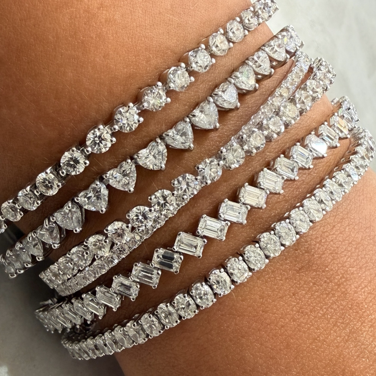 Each Cut Tells Its Own Story. Layered Together, They Shine as One — Effortless Brilliance for The Bride