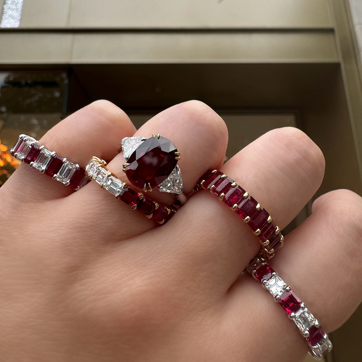 A Power Combo of Rubies and Diamonds