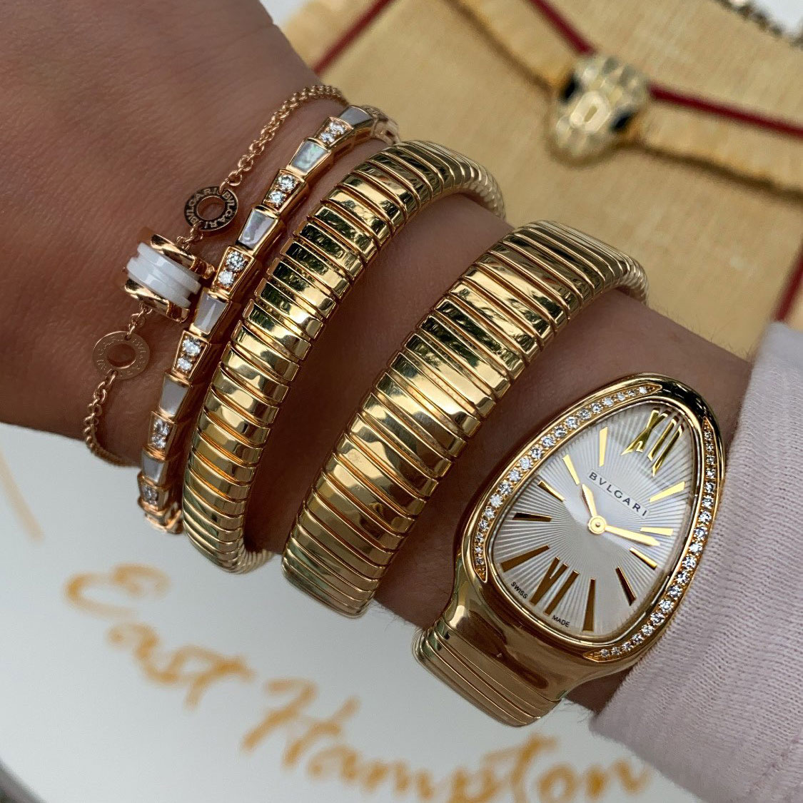 Come and See All of Our Bvlgari Jewelry Timepieces and Accessories