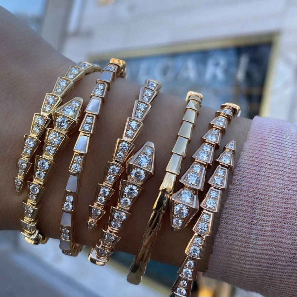 Wrapping up some of our Bvlgari Serpenti favorites this holiday season!