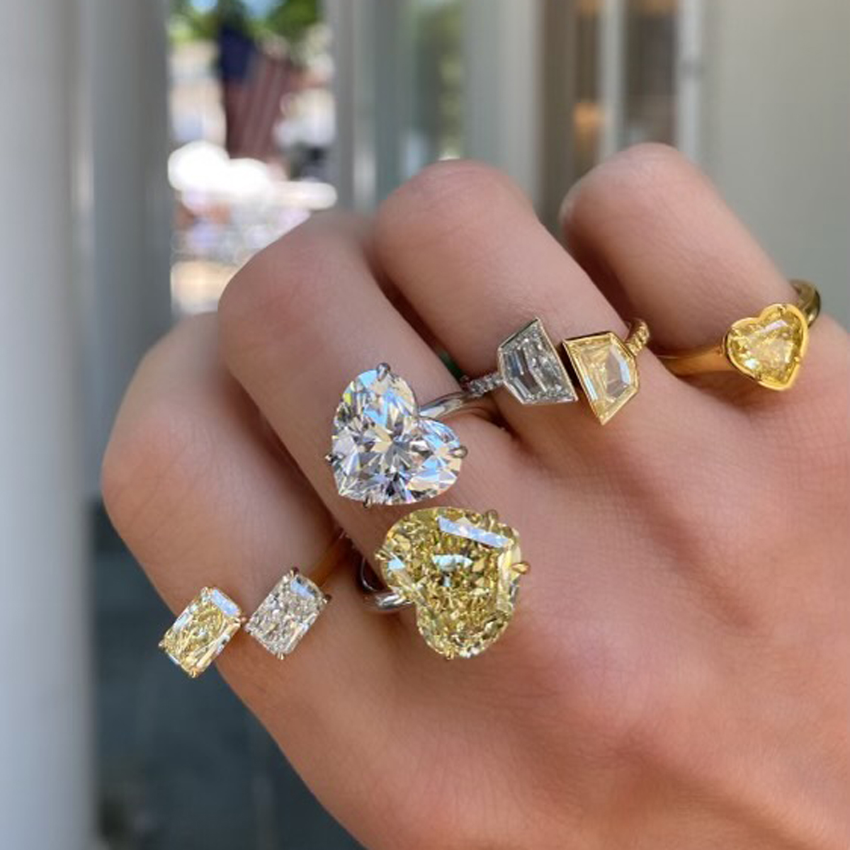 On a Two Stone Ring Obsession