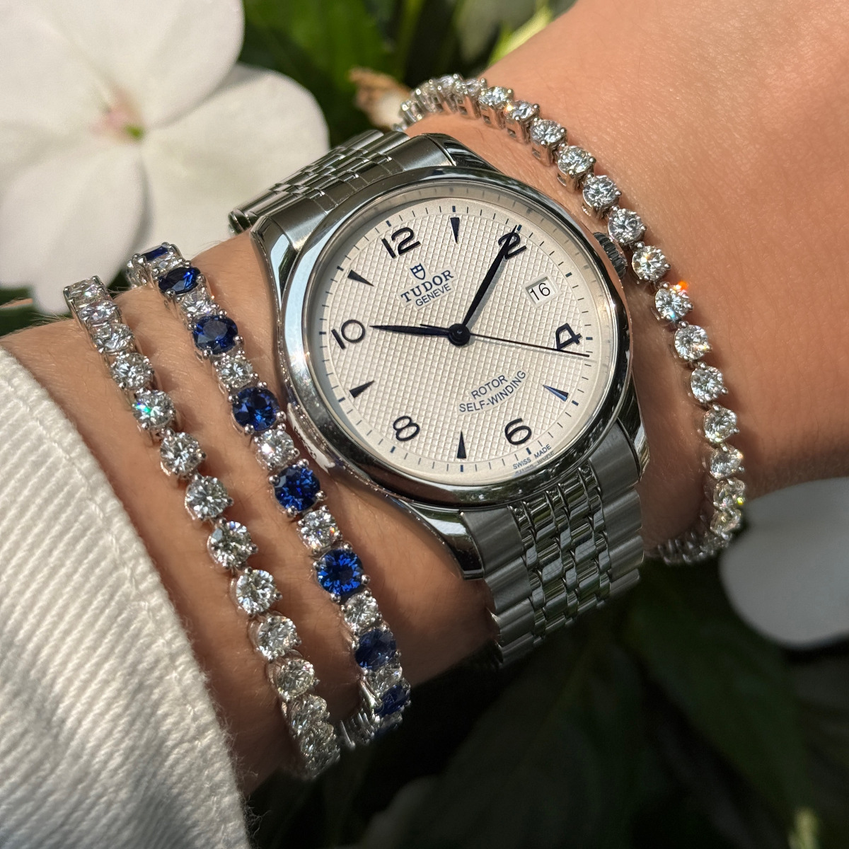 A Tudor Classic with a Little Extra Color and a Lot of Brilliance
