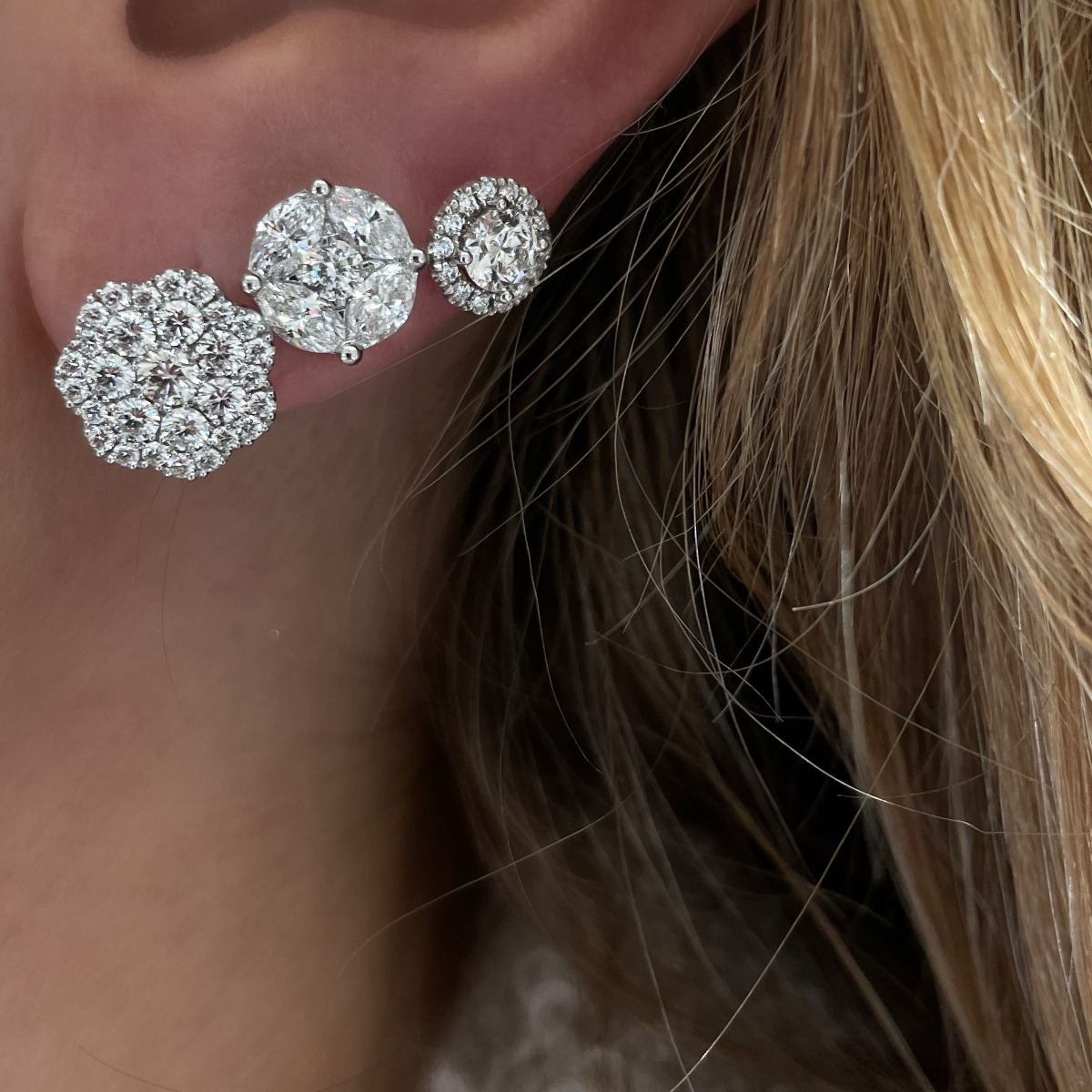 The Look of a Diamond Stud