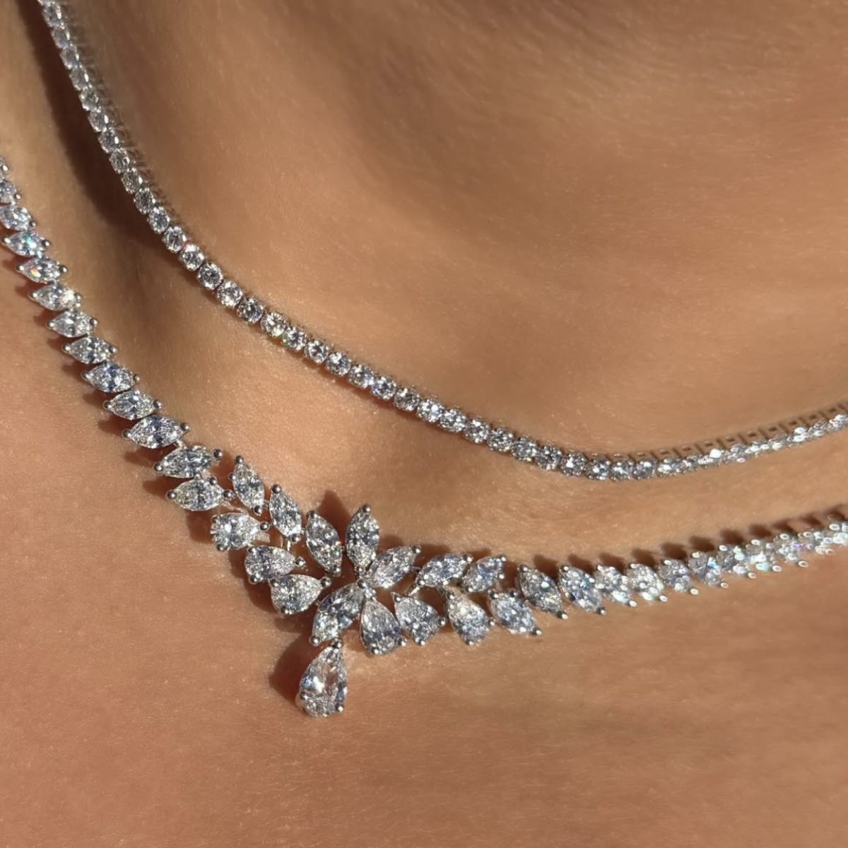 Diamonds Stacked to Perfection