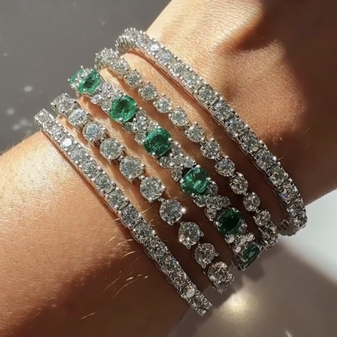 Because Every Diamond Stack Deserves A Little Drama. Shop the Stack at Two By London Today