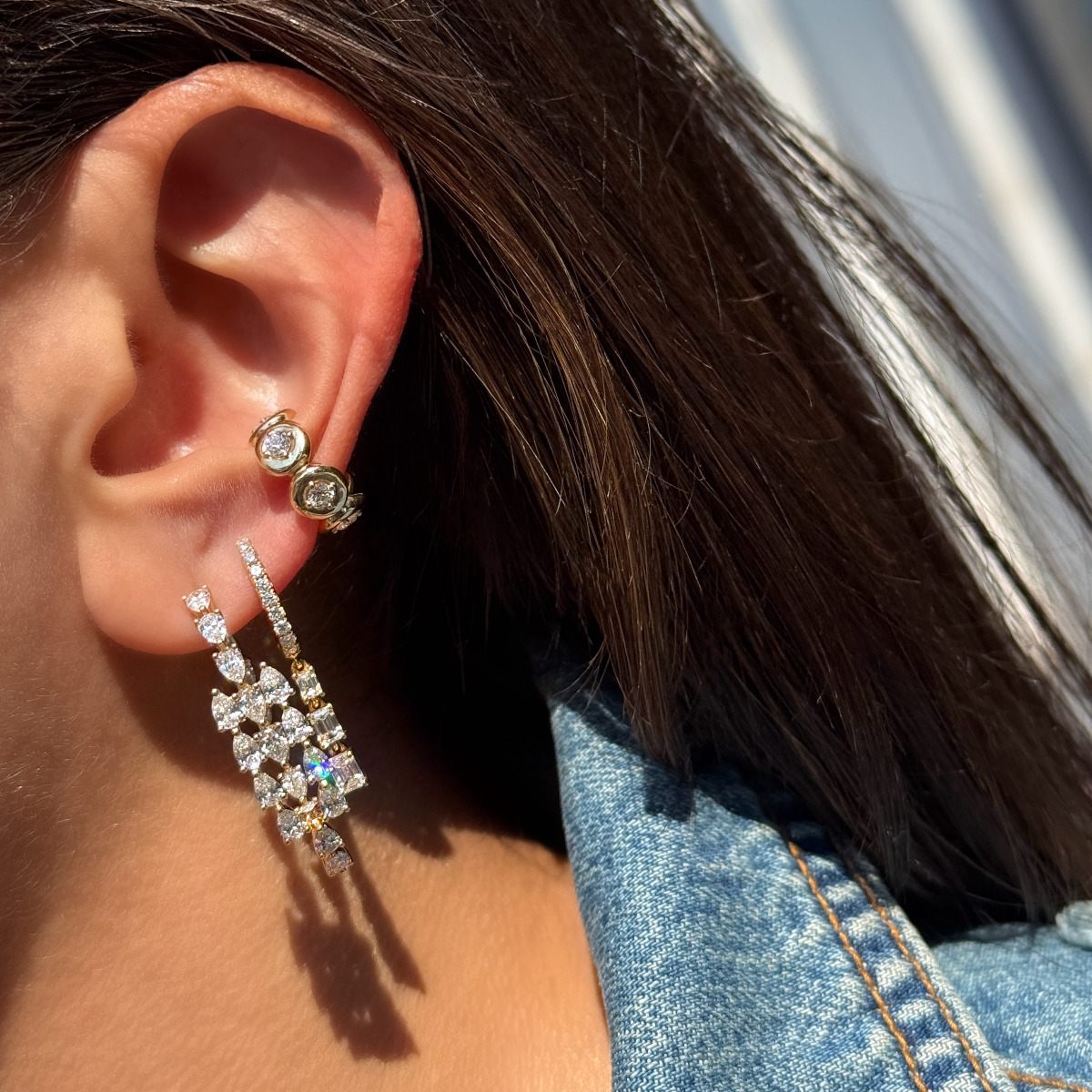Because One Diamond Earring is Never Enough