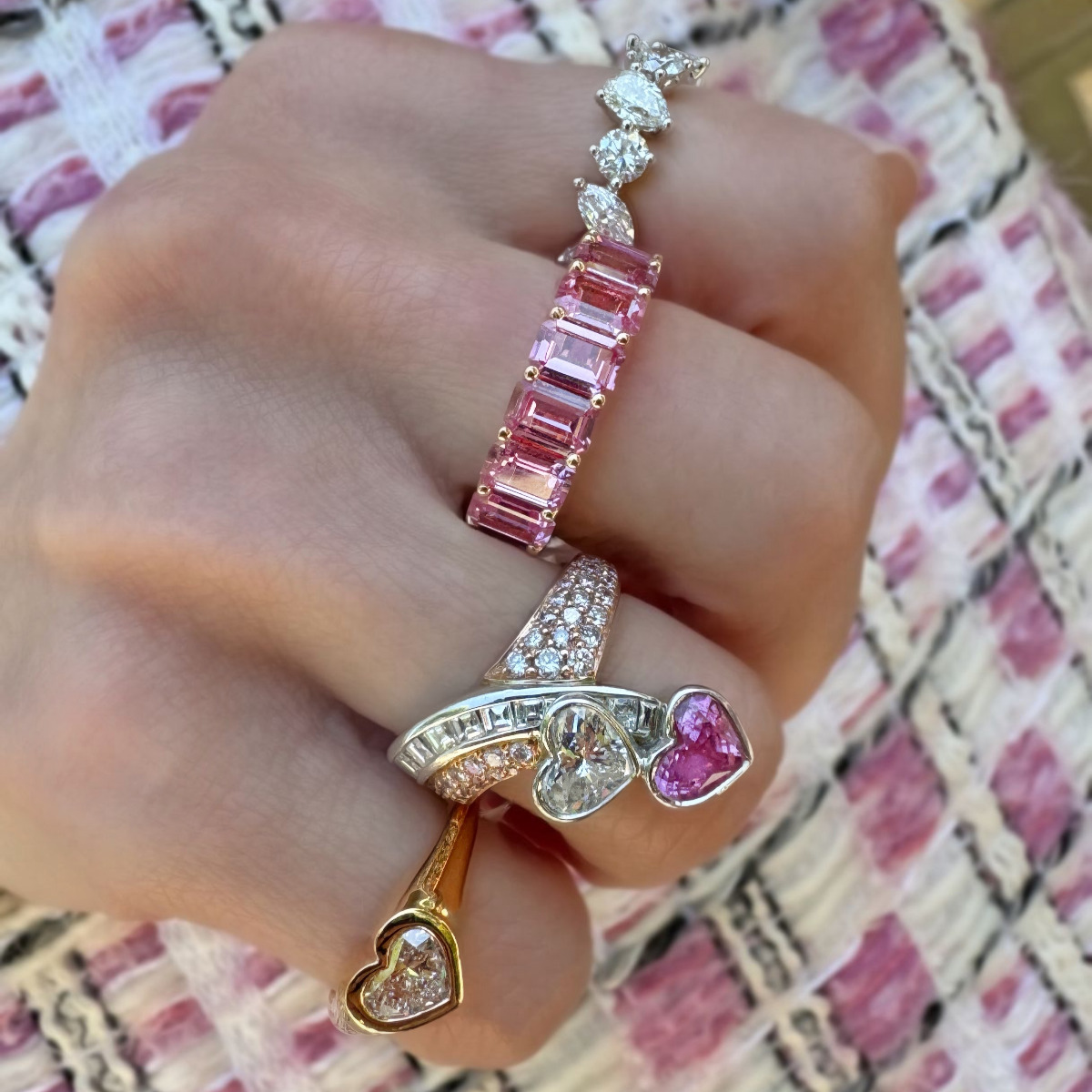 In a world of black and white, be pink!