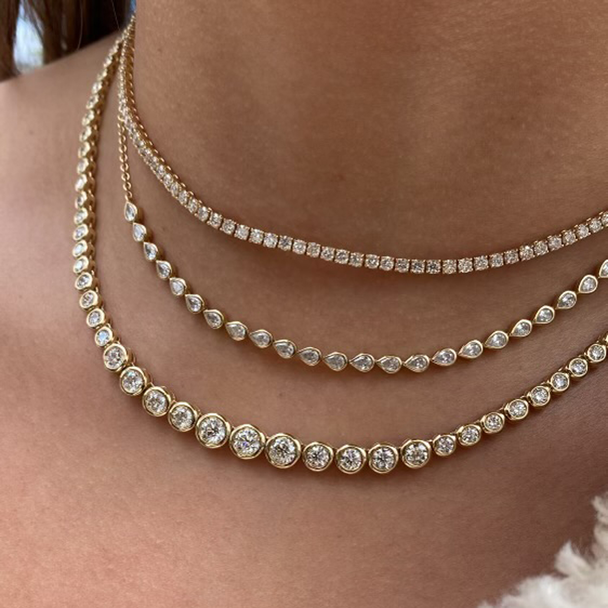 Tennis Necklace Envy