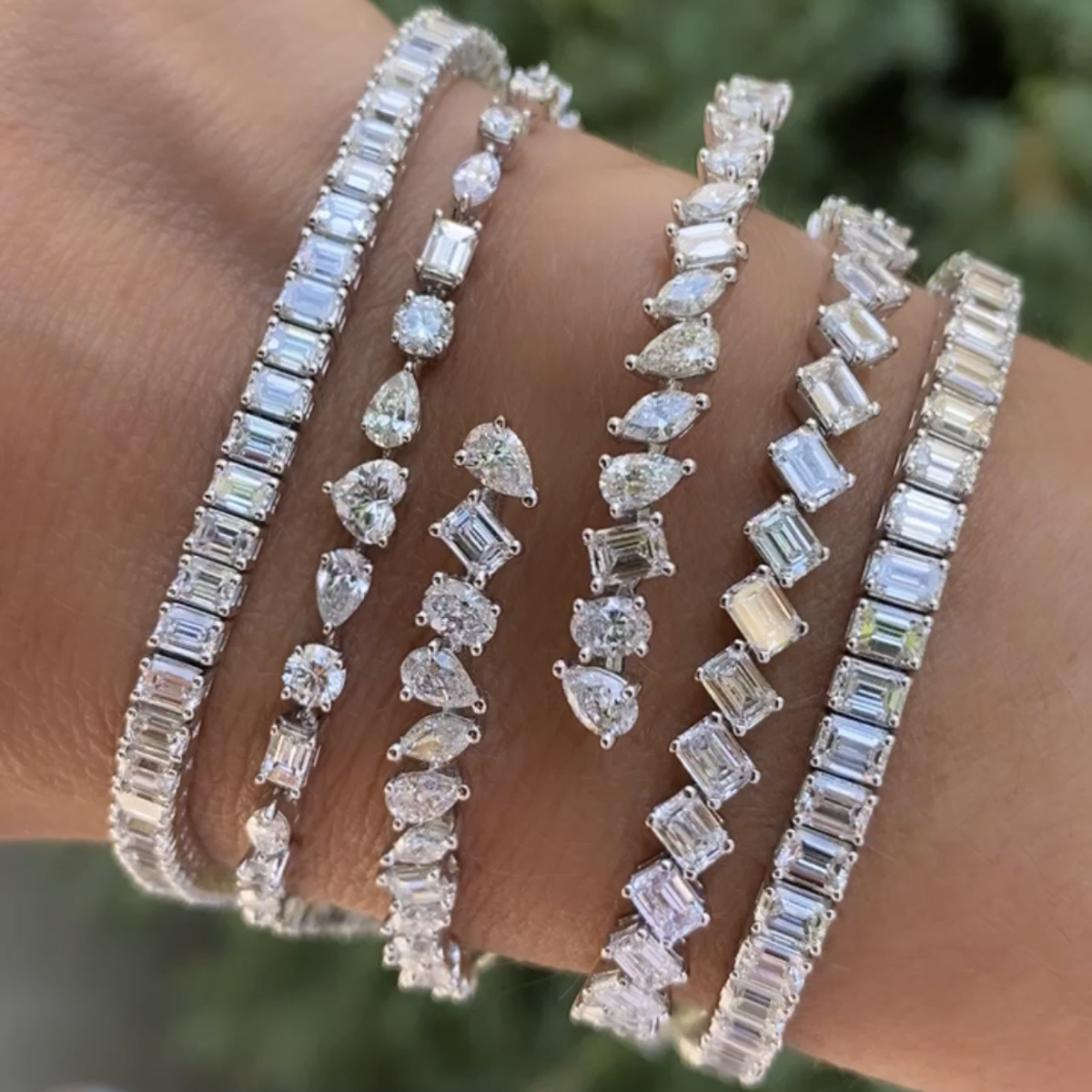 Whites for the Win Today with a Mixed Shape Stack