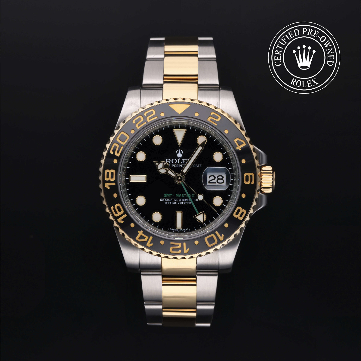 Rolex Certified Pre-Owned GMT-Master II Rolesor 18k Yellow