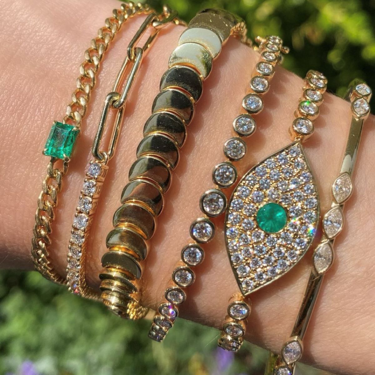 An Anita Ko Jewelry x London Jewelers Summer Arm Party