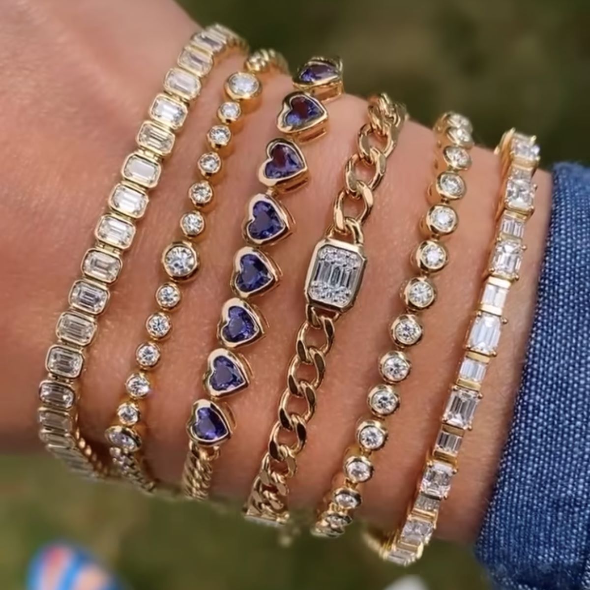 A New Stack Of Bracelets We Adore
