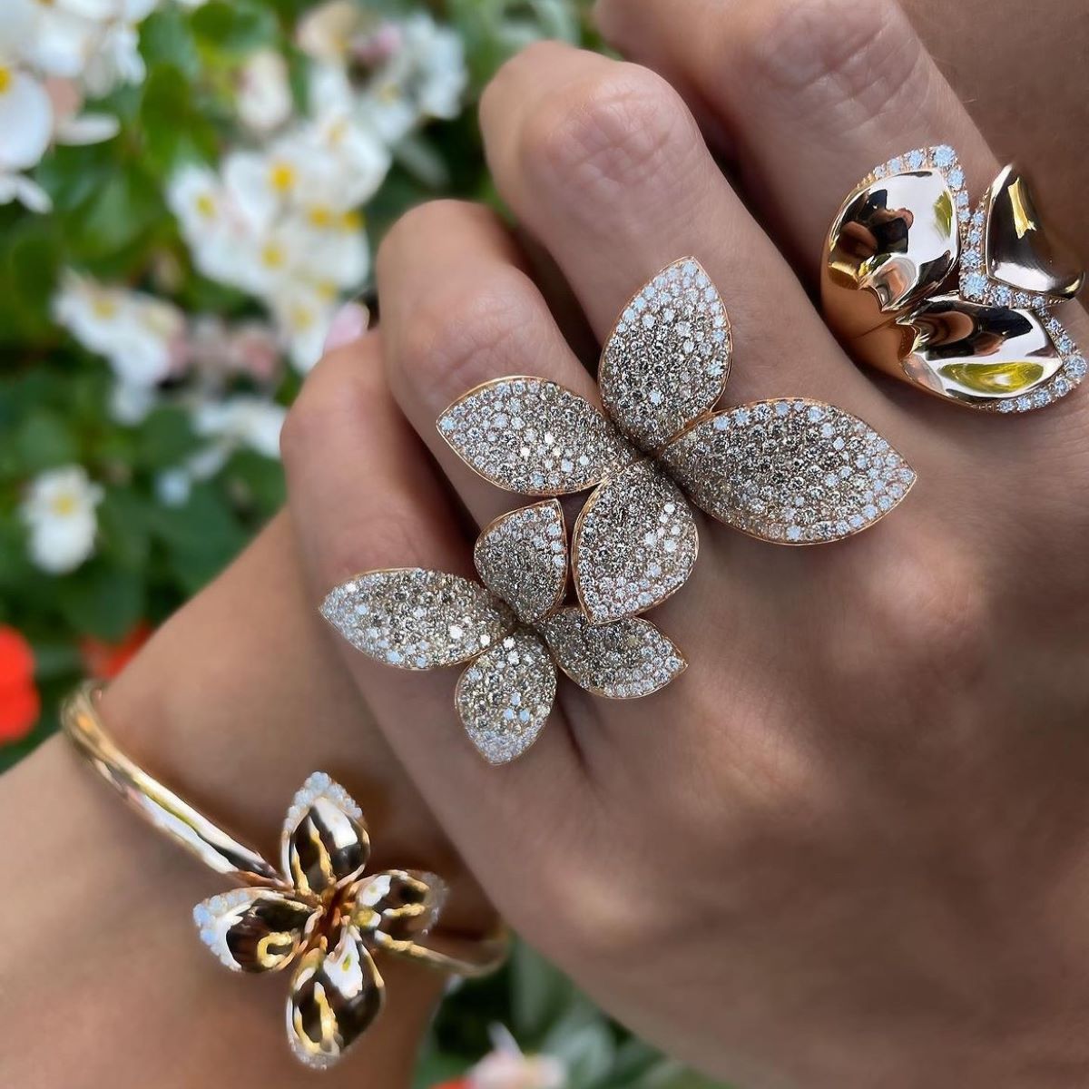 Fancy Florals on a Rainy Day!