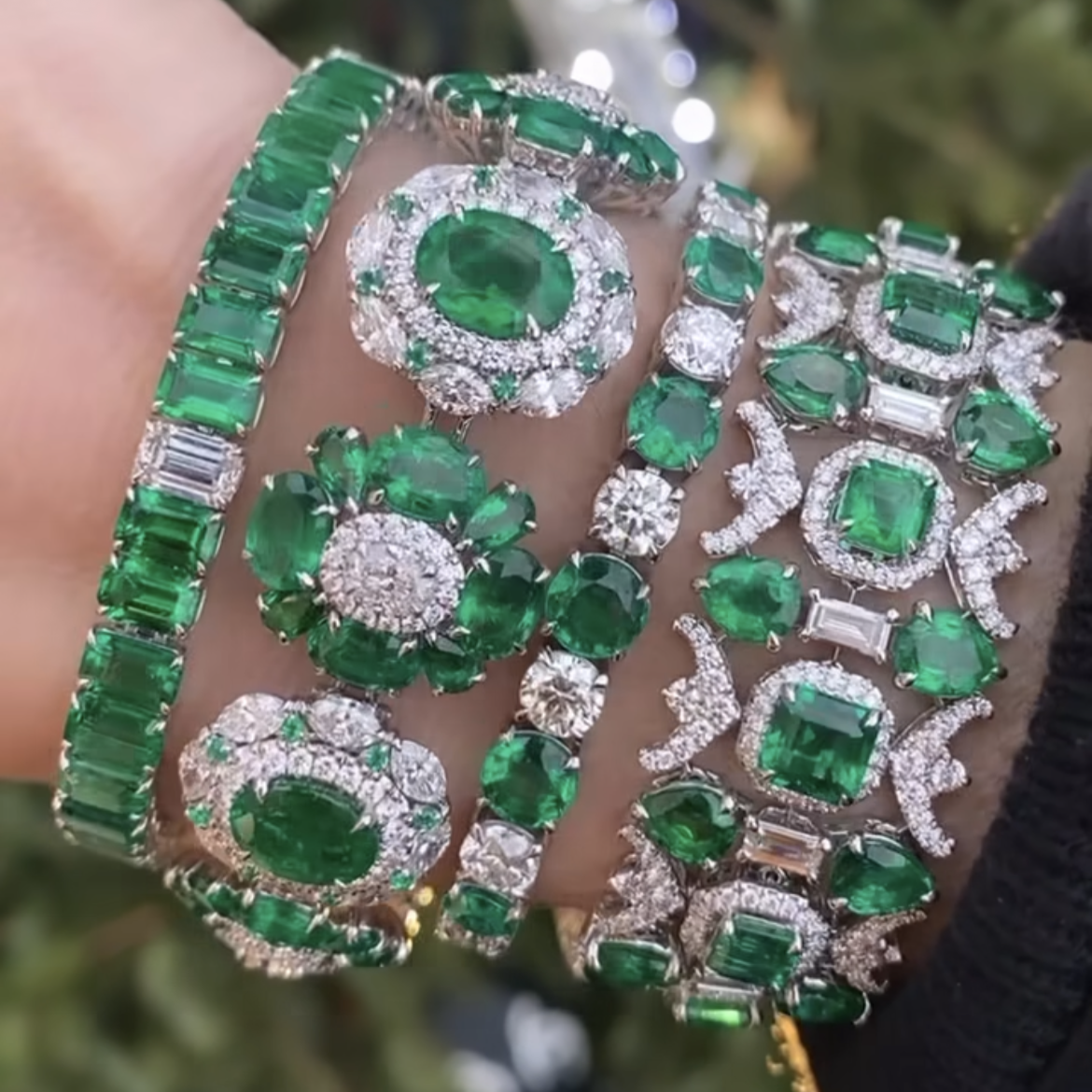 Emerald & Diamond Stacks for the Holiday Week