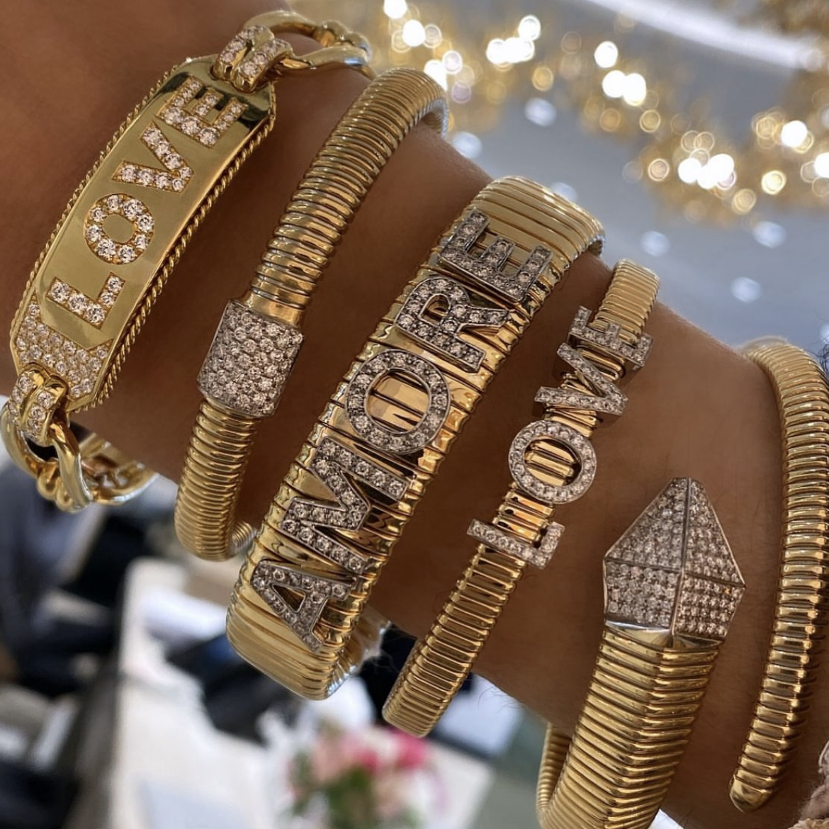  Bold Gold Stacks