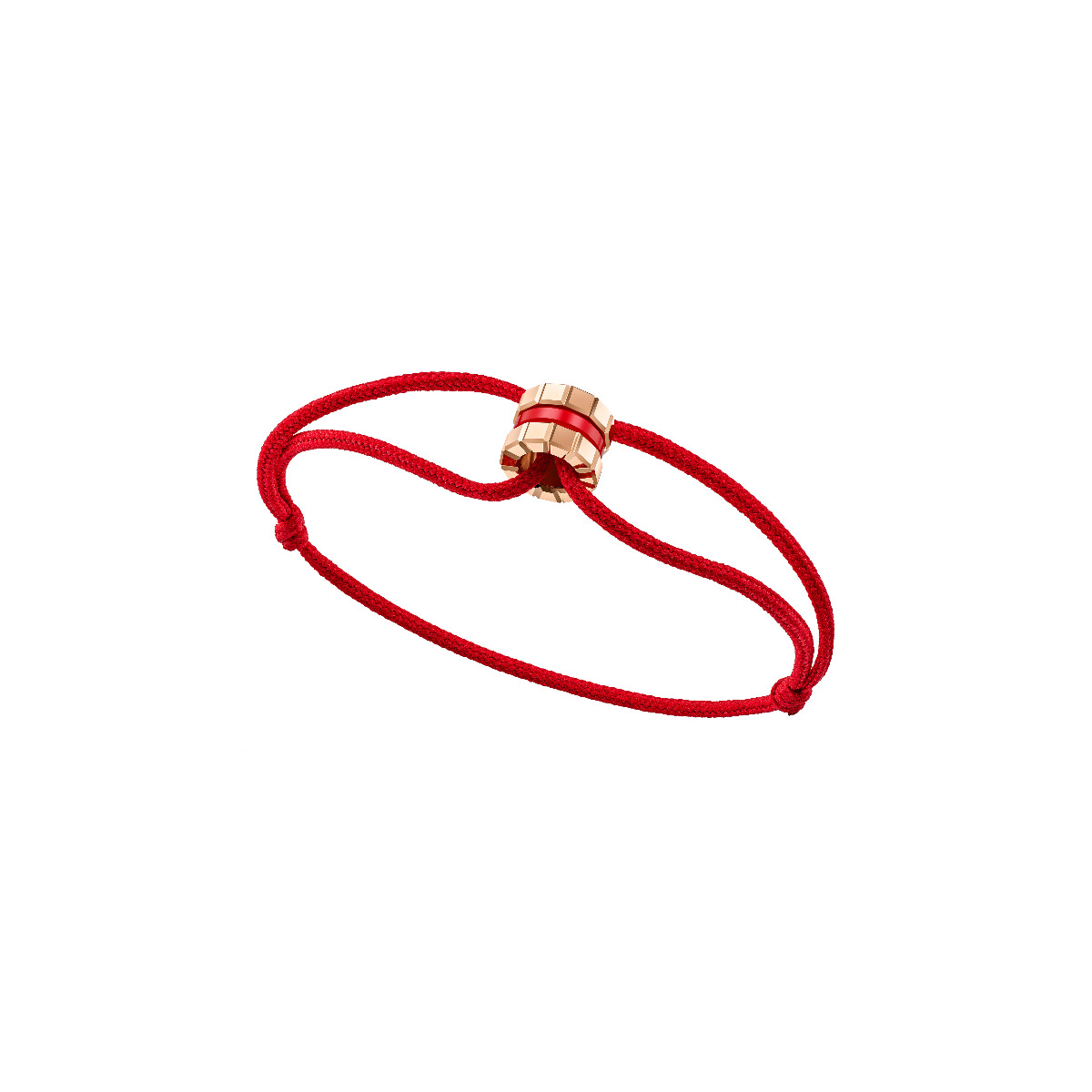 Chopard Ice Cube 18k Rose Gold Red HyCeram Bracelet